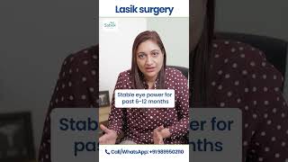 LASIK सर्जरी कब करवानी चाहिए? | Satvik Eye care #shorts