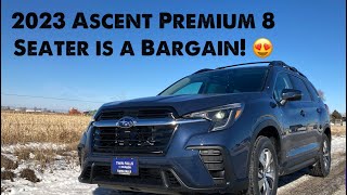 2023 Subaru Ascent Premium 8-Passenger Full Review and 0-60! 0 To 60 Subaru Ascent