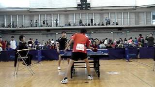 032 20120325 尤思宏靜宜VS游家睿清華 01 全大運桌球賽中區資格賽