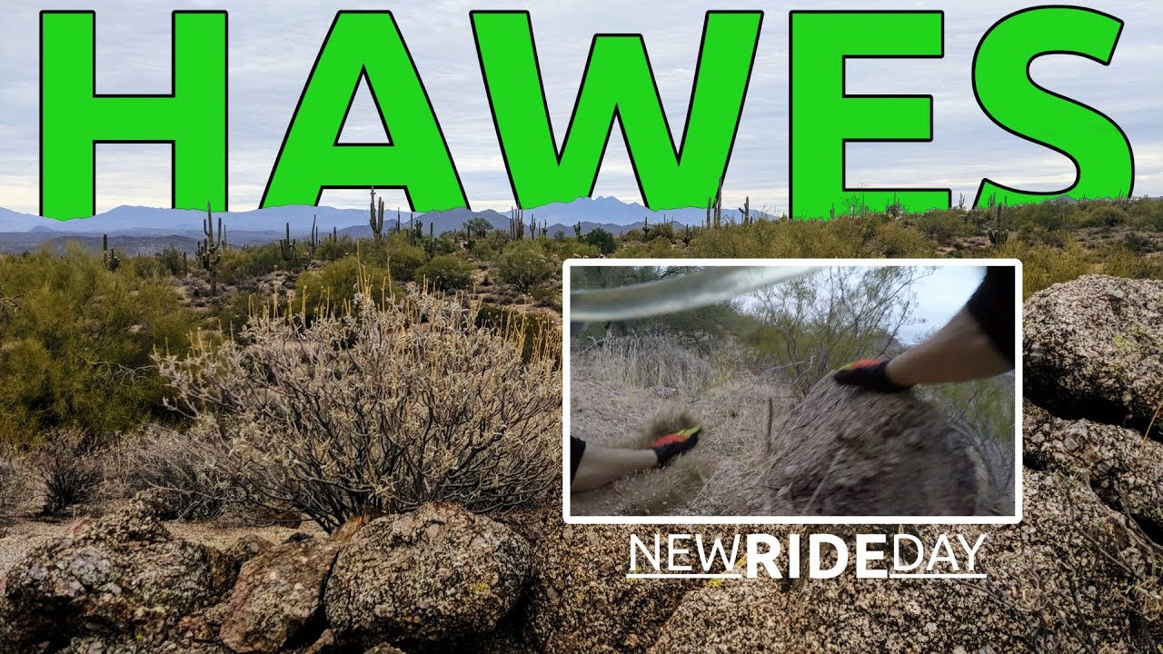 Mountain Biking The Hawes Trails In Mesa Arizona YouTube