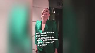 Maria attend Givenchy Fashion Show in Paris Last Sept 29 2019