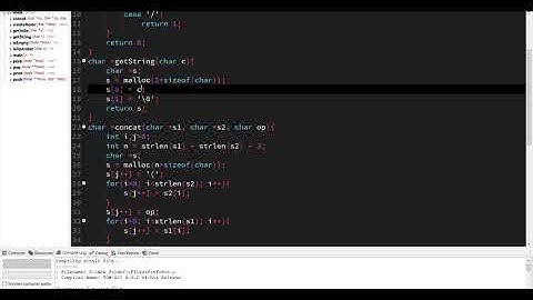 Stack problem 2: Hậu Tố sang Trung Tố, Tiền Tố sang Trung Tố, Tiền Tố sang Hậu Tố.