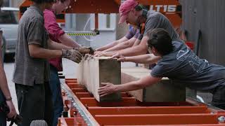 UNC Asheville STEAM Studio Sawmill Demonstration