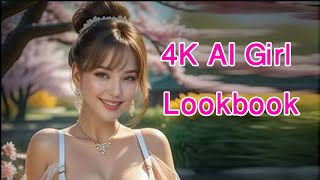 4K AI Girl Lookbook - Dawn: A serene morning with Ducks and Blossoming Trees- Comedy life history