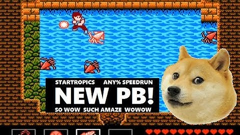 STARTROPICS Any% Speedrun 01:12:53 (Official)(Current PB) Nintendo NES Retron5