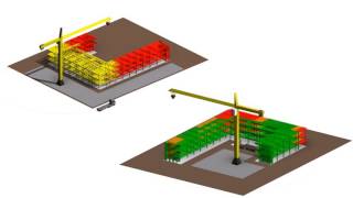 Single Crane Position Analysis: Parametric Run - Combined