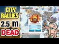 call of dragons - 75M city loses 2.5 million troops in less than 30 minutes | diligence regret