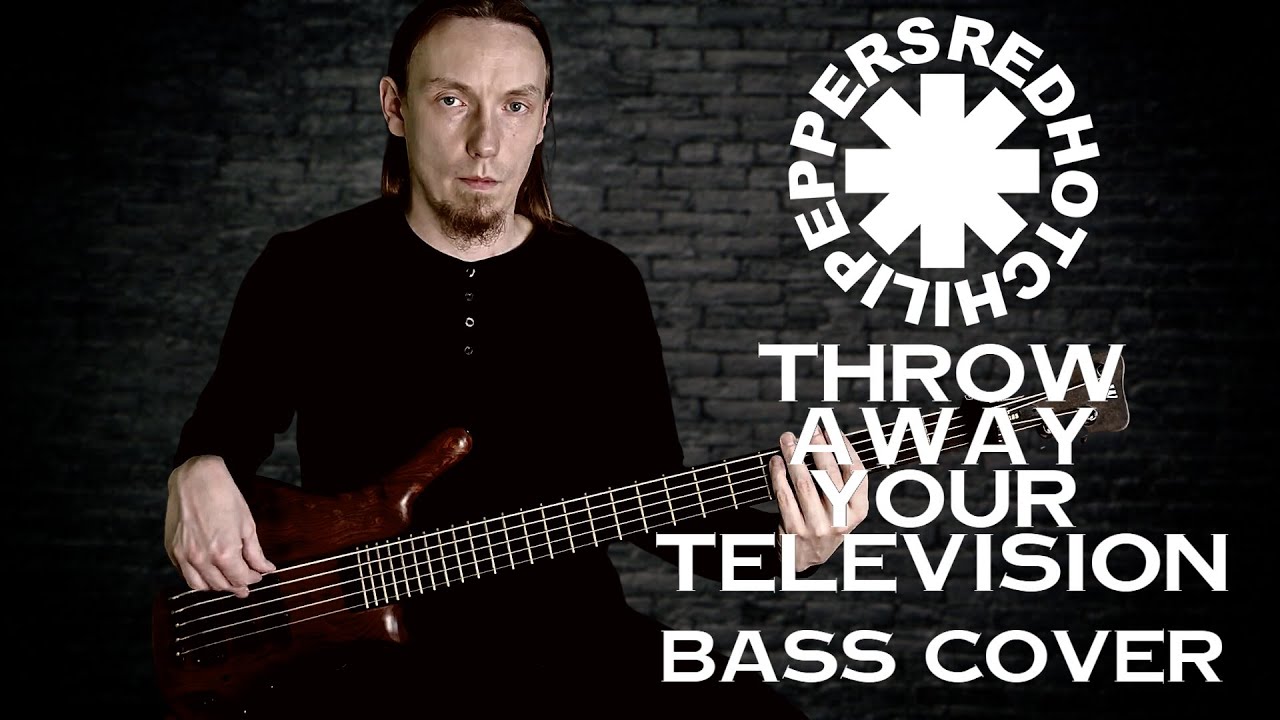 Red Hot Chili Peppers Throw Away Your Television (bass cover) YouTube