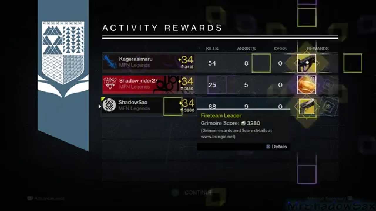 Destiny Nightfall Reward Reaction - The moment your friend gets the weapon you want!!