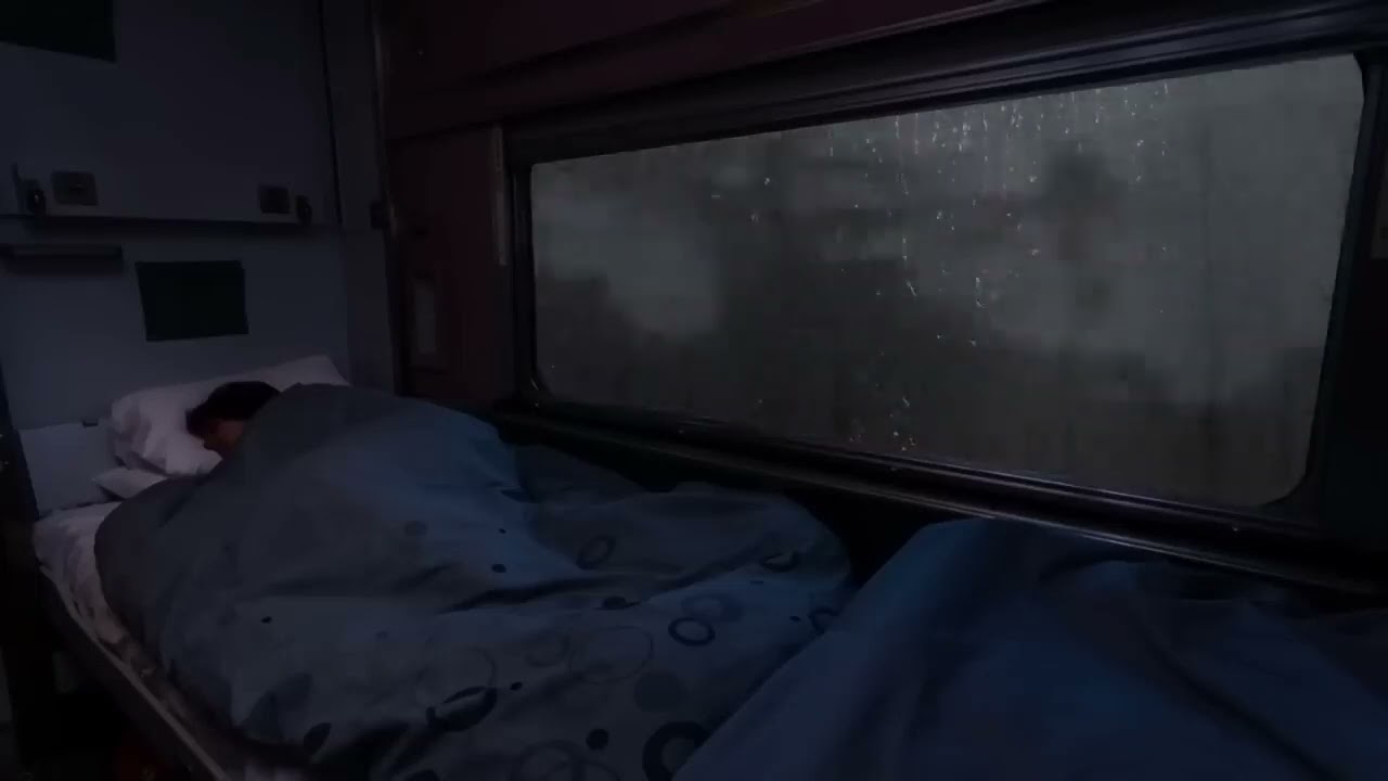 Dormindo Barulho de Trem e Chuva
