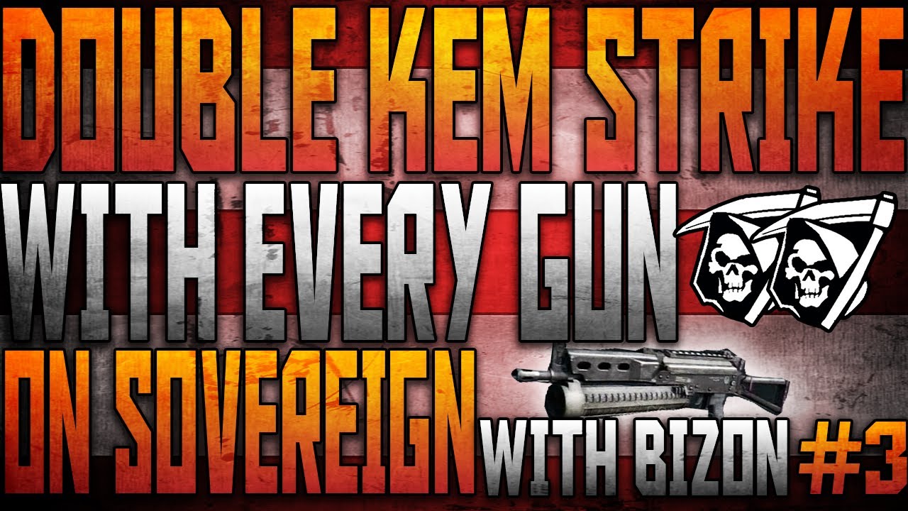 CoD Ghosts: DOUBLE K.E.M With Every Gun #3 Bizon * What Now?