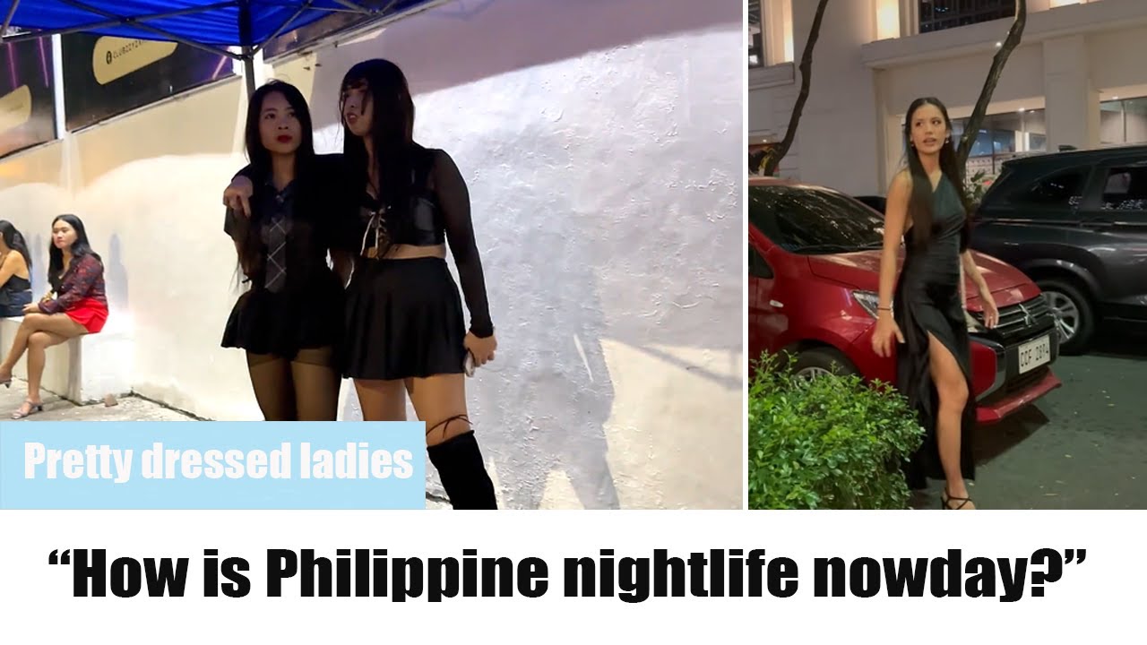 How is Philippine now? Manila, Angeles Walking Street Nightlife Scenes So Many Freelancers!