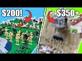 I built two classic lego star wars clone battles at two different price points 200 and 350