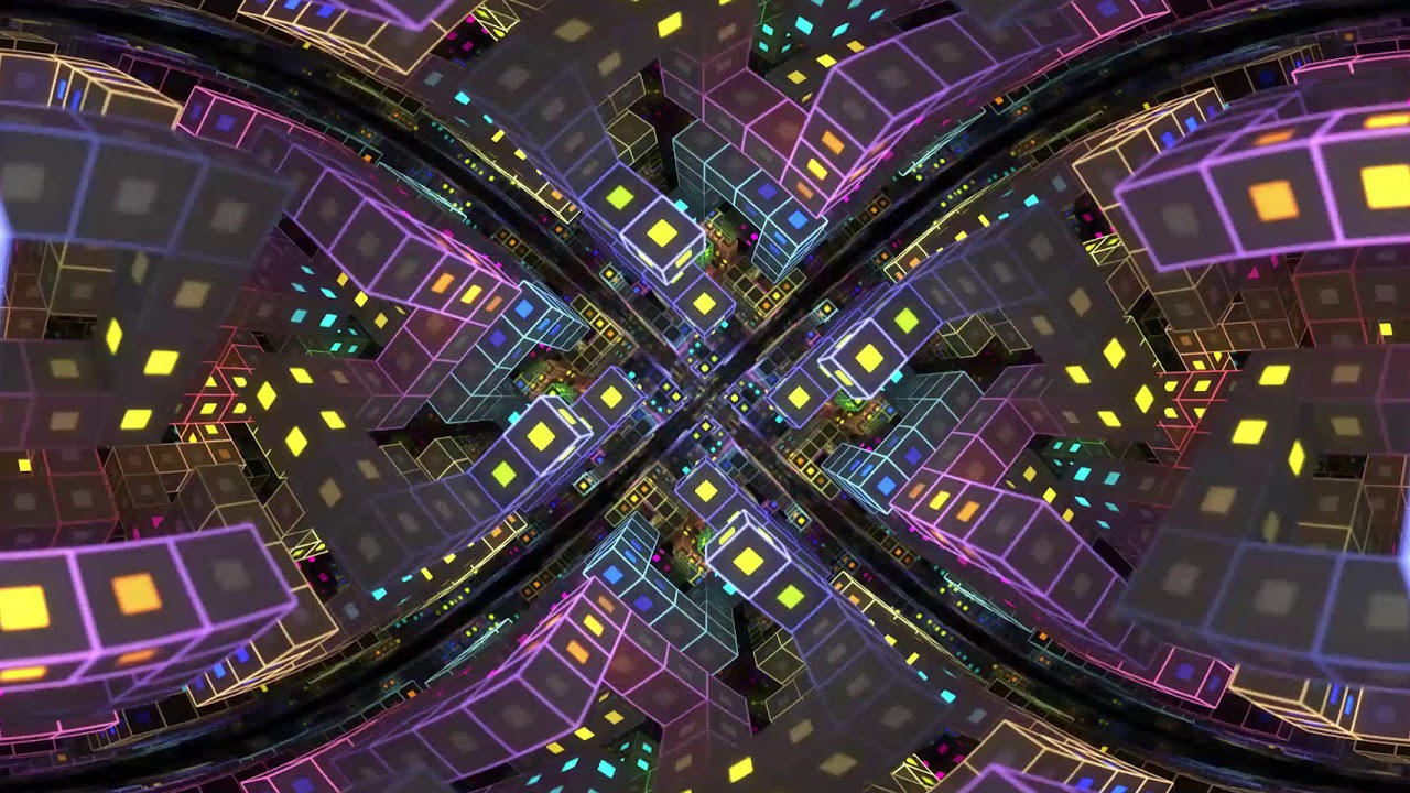 VR VJ Loop: DMTetrisVR