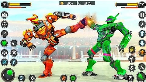 🤖Car & Jet Transformation Robot Fight Game | Flying Police Robot Game 2025 - Android Gameplay.