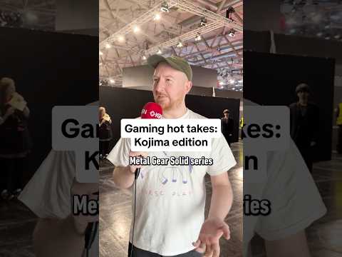 Gaming Hot Takes: Hideo Kojima Edition. Wait a minute... #gamescom2026 #gaming #hottake #hideokojima