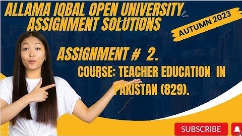 code 829|AIOU SOLVED ASSIGNMENT#2|Aiou|Autumn 2023|Teacher Education in Pakistan |M.ed|#2023 #aiou