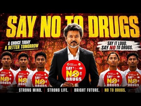 போதைப்பொருள் எதிர்ப்பு பிரச்சாரப்பாடல் 👏 | Say no to drugs #trending #viral #song #motivation #trend