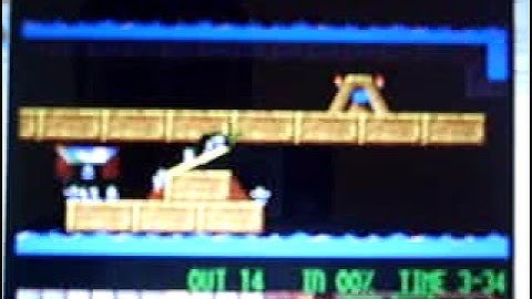 Lemmings on the Acorn Archimedes- Taxing levels