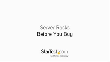Before You Buy - Server Racks | StarTech