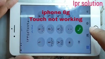 iphone 6 Plus touch not working