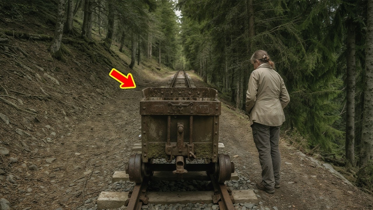 A Woman Found an Old Mine Cart in the Woods — Following the Tracks Revealed a Dark Secret