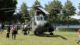 [HD] Tag der Bundeswehr in Stralsund , SAR 24 Seaking Start + Abschied Tiefer Überflug