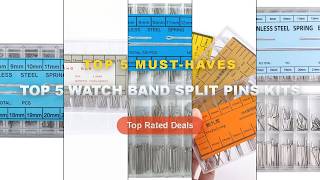 Best Top 5 Watch Band Split Pins Kits on AliExpress | Review - 360pcs Watch Band Split Pins With Box
