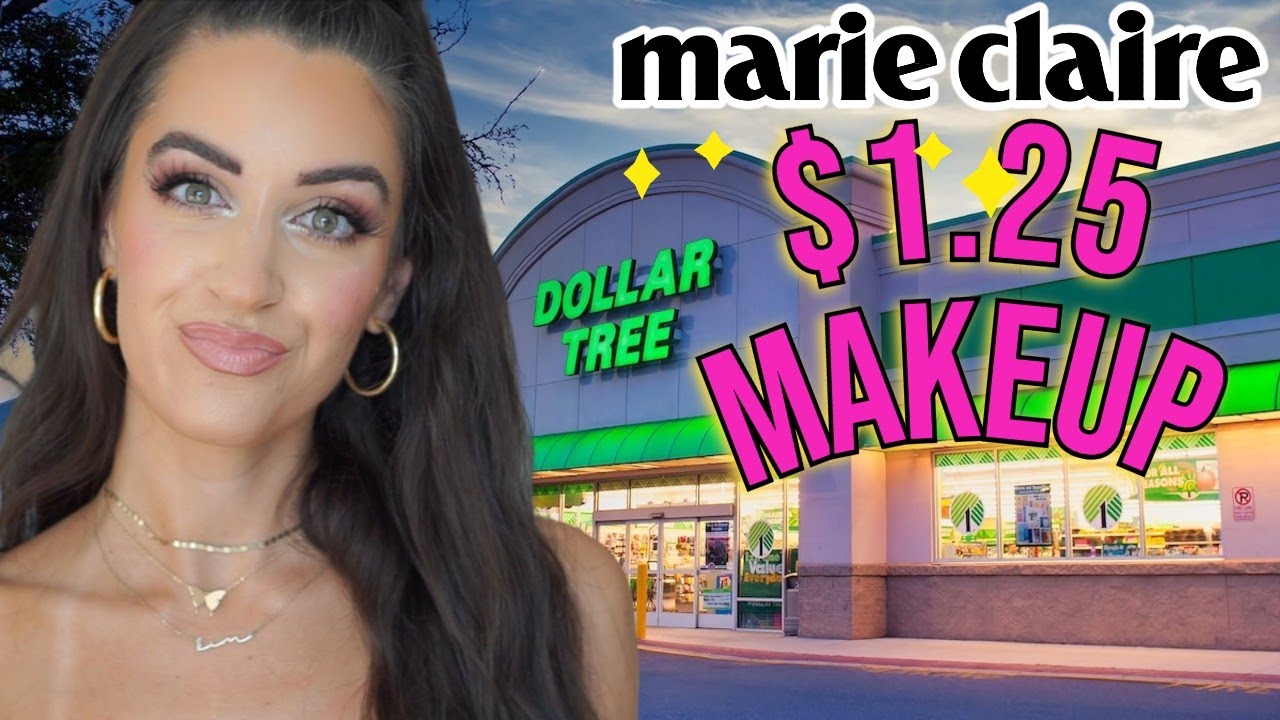 ПОПРОБУЙТЕ НОВУЮ КОСМЕТИКУ DOLLAR TREE ОТ MARIE CLAIRE ЗА 1,25 ДОЛЛАРА!! *ШОК*