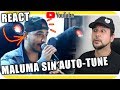 MALUMA - DESAFINAÇÃO BIZARRA SIN AUTO TUNE EXTRANO React Reagindo Reação Reggaeton Latin Pop