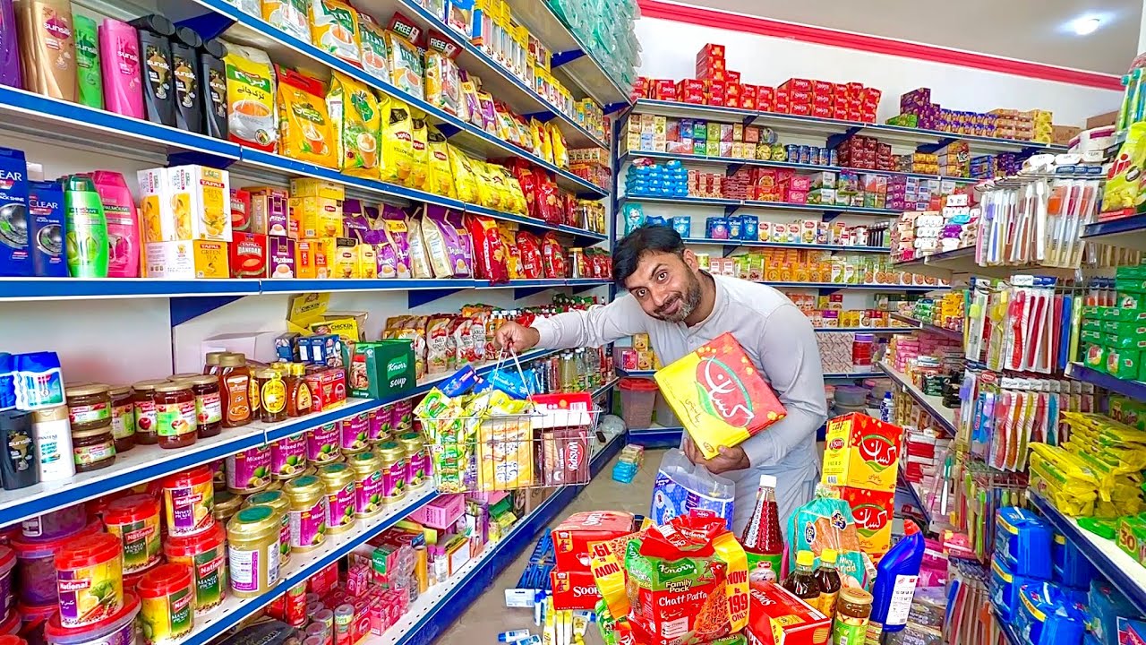 Asmr $100 grocery shopping in super store