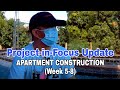 Apartment Construction Update (Project In Focus : Week 5 to Week 8) Vlog _077