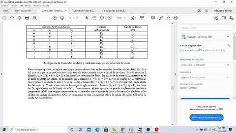 16 Clase TEEL 2023 Multiplexor de 8 y de 16 entradas de datos