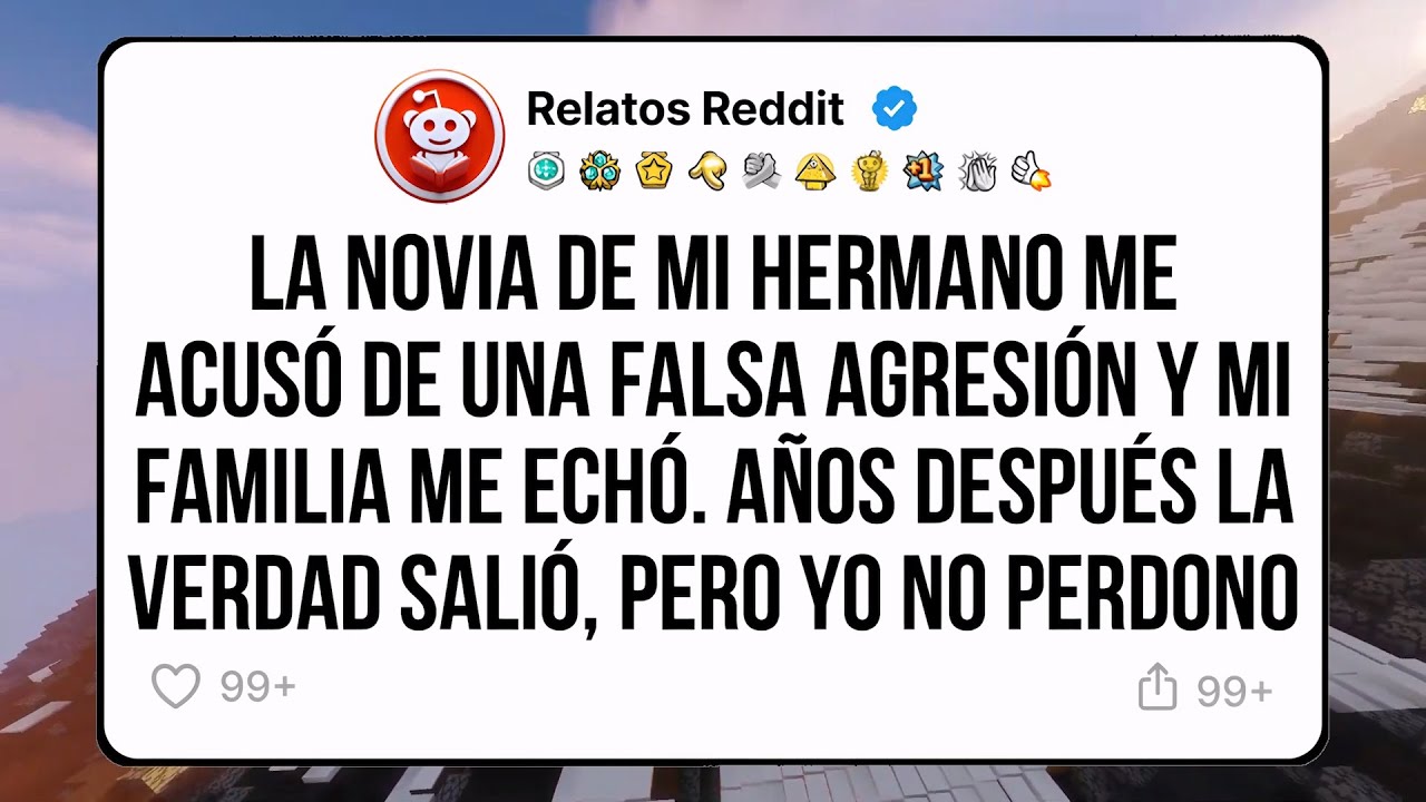 La novia de mi hermano me acusó de una falsa agresión y mi familia me echó. El karma les llegó.