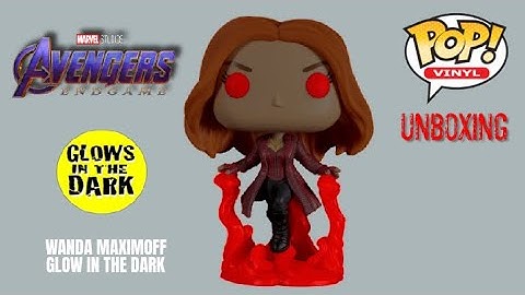 Wanda Maximoff Glow in the Dark Funko Pop! Vinyl Marvel Avengers Endgame Special Edition Exclusive