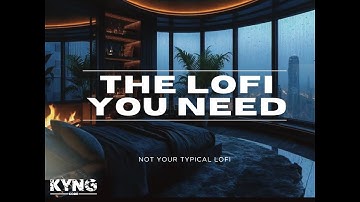 🔥LOfi Atmosphere Peaceful Ambience, Fireplace, Calming Thunderstorm, [HQ] LOfi