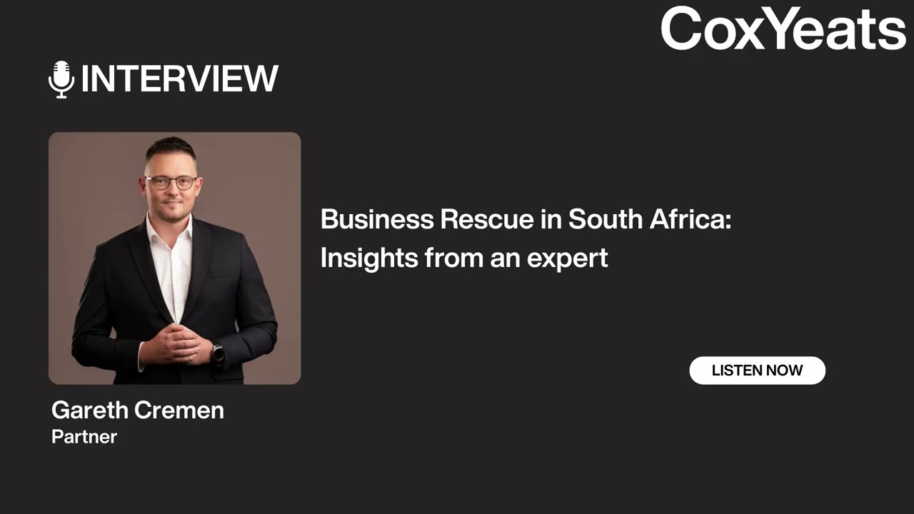 Business Rescue in South Africa: Insights from Gareth Cremen