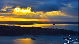 Clouds and sun rays