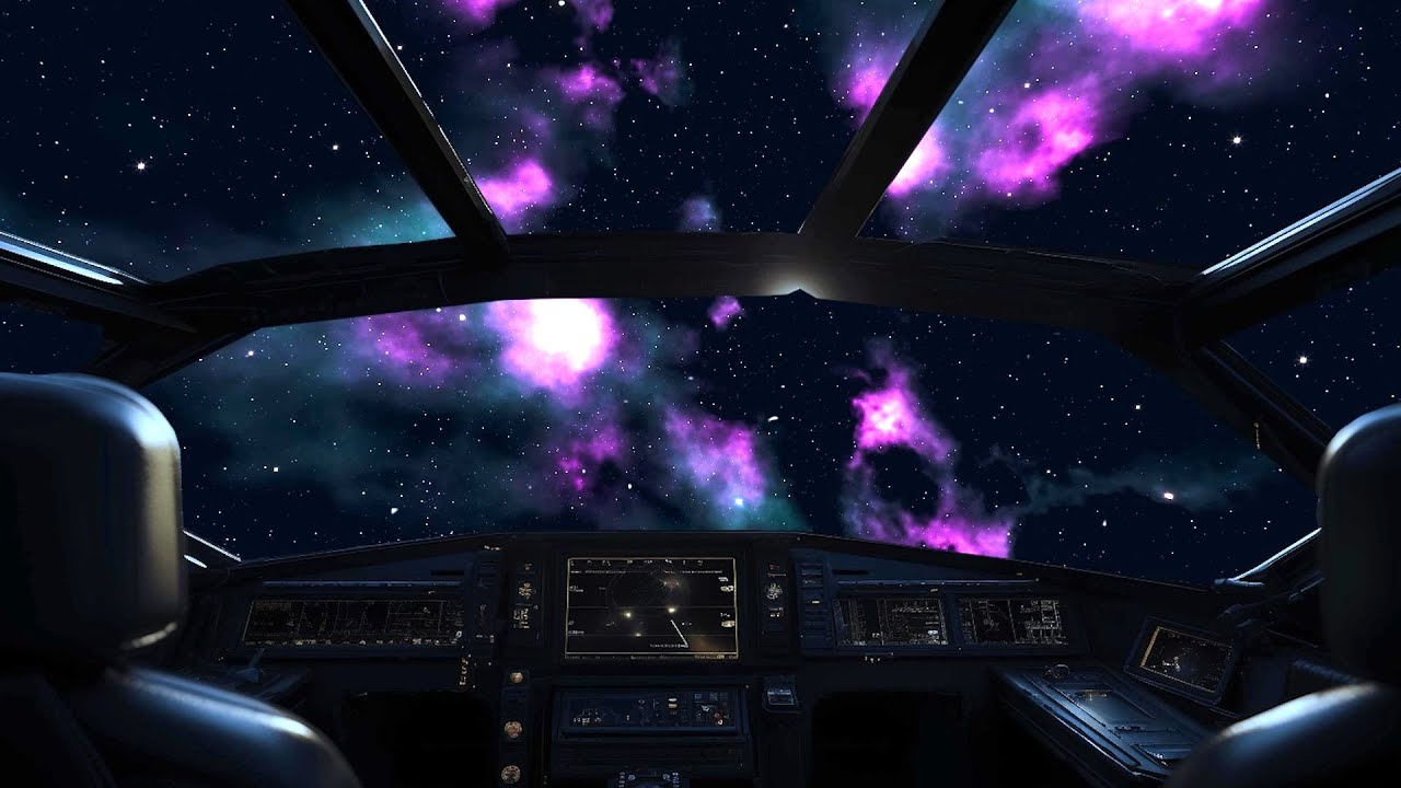 Soothing Cockpit Spaceship Ambience | White Noise for Deep Sleep and ...