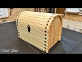 Making A Wooden Box / Wooden Chest / Ahşap Kutu Yapımı / Woodworking Projects Diy
