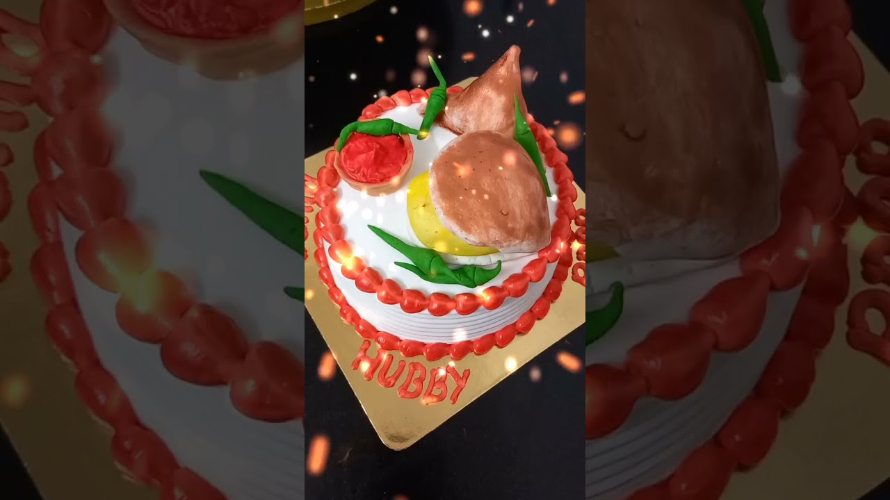 vada pav cake / misal pav cake | Cake, Thematic cake, Cake decorating  techniques