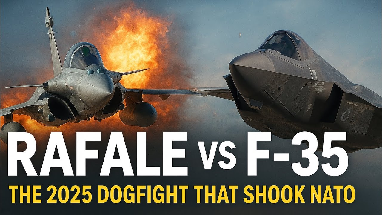 French Rafale Downs U.S. F-35 in NATO Exercise | 4.5 Gen vs 5th Gen Air Combat