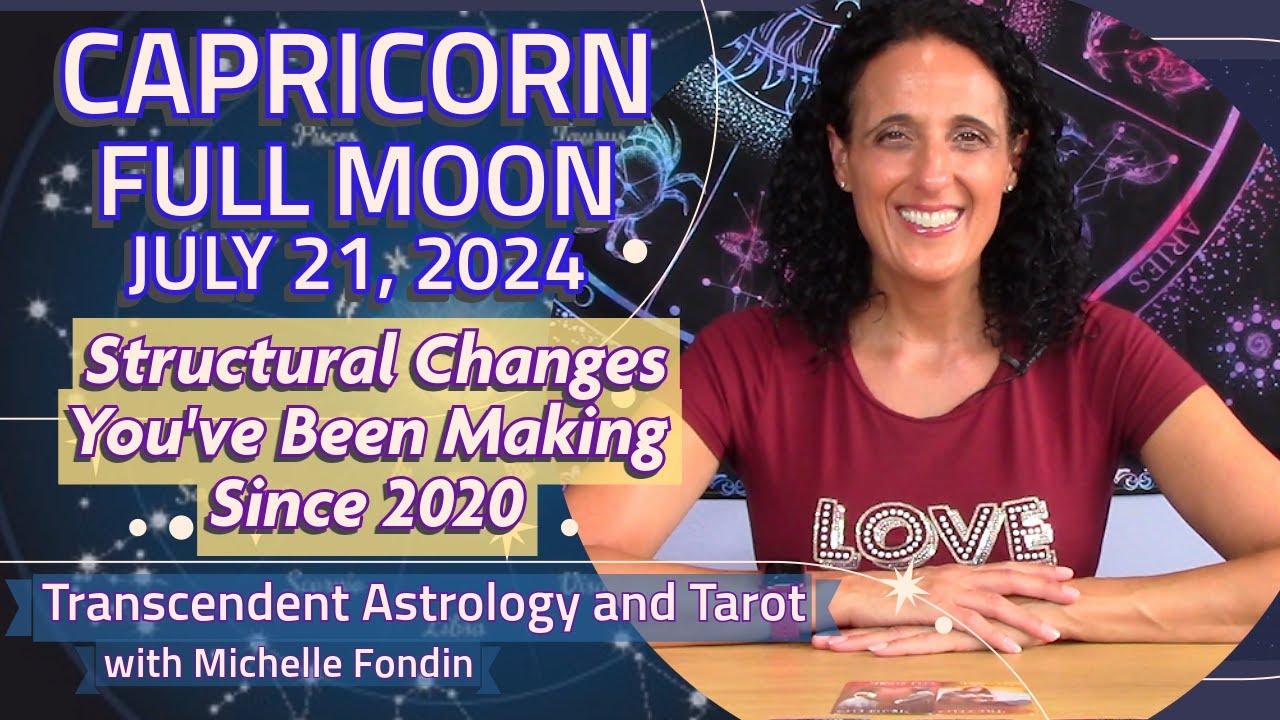 ♑️ Capricorn Full Moon (Again) ♑️ July 21, 2024 | Something You've Been ...