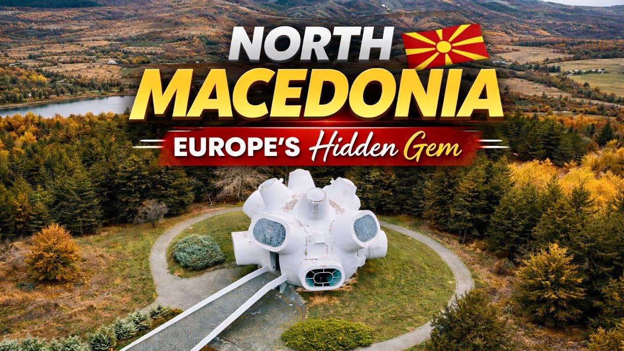North Macedonia 🇲🇰 Top Most Beautiful Places in 4K | Hidden Gem of Europe