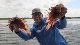 We found our Anchor!!! Lion fish {Catch Clean and Cook} Ft. Brito Mas Grande & YaYa