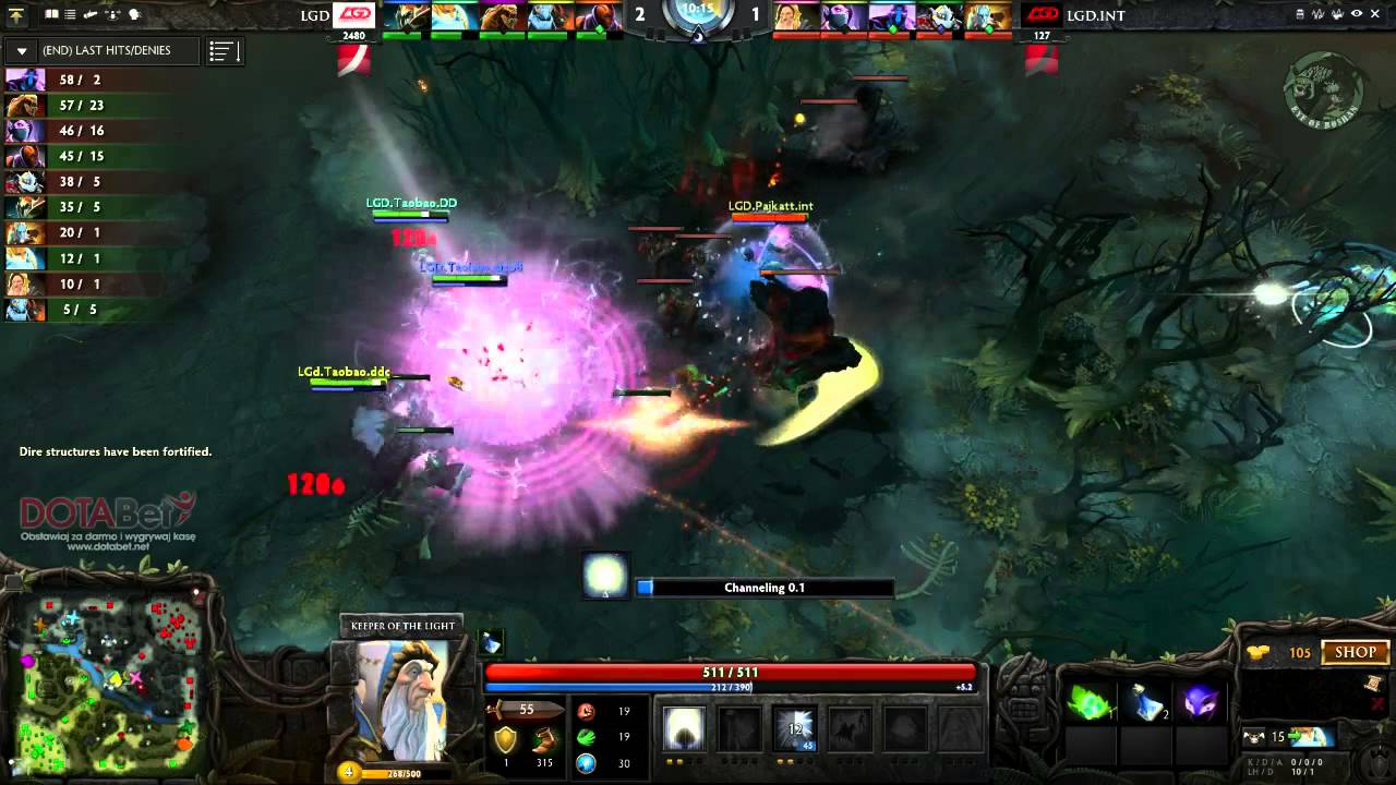 WPC-ACE Dota2 League: LGD.int vs LGD.cn (bo2) G1