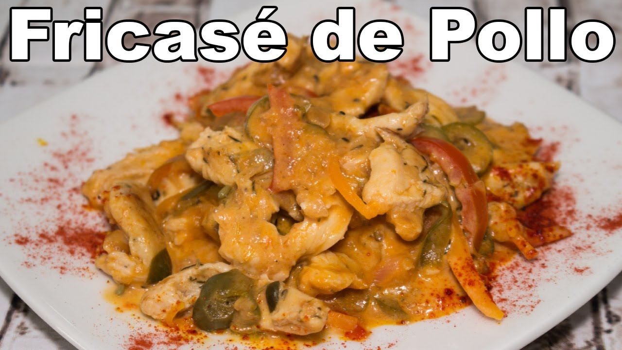 Receta de Fricasé de pollo - Receta de cocina fácil, sencilla y deliciosa -  YouTube