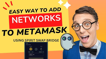 How To Add Binance, Polygon, Avalanche, Fantom To Metamask Using Spirit Swap Bridge