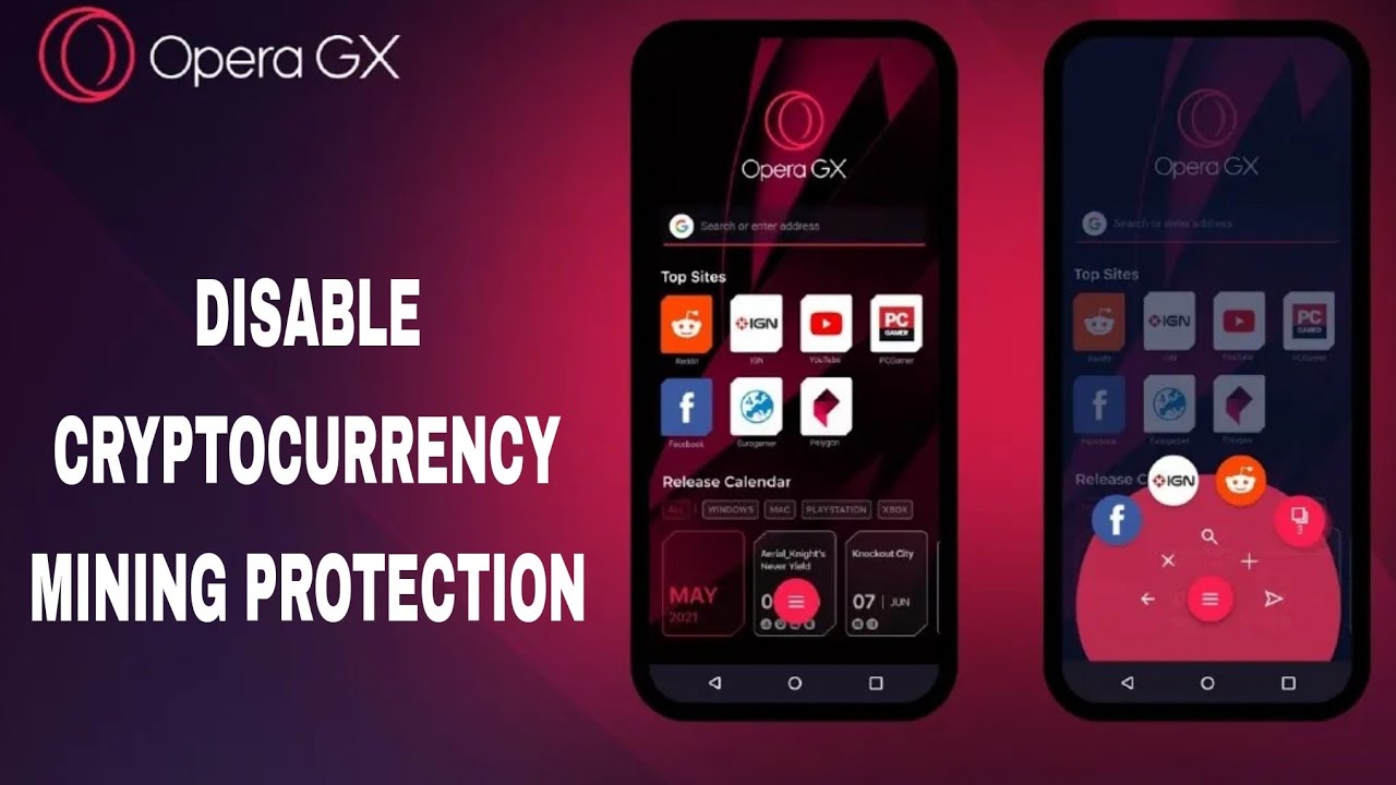 How To Disable Cryptocurrency Mining Protection On Opera GX App