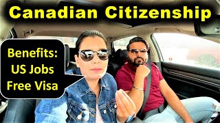 Benefits Of Canadian Citizenship | Are We Applying For It?  Canada Couple Vlogs screenshot 2